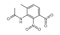 acetic acid-(6-methyl-2,3-dinitro-anilide) Structure