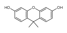 9,9-dimethyl-xanthene-3,6-diol Structure