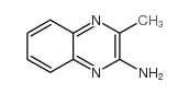 3-甲基喹喔啉-2-胺结构式