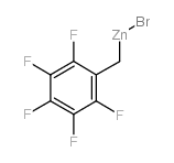 2,3,4,5,6-五氟苄基溴化锌 溶液结构式