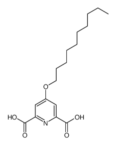 4-decoxypyridine-2,6-dicarboxylic acid Structure