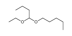 butyraldehyde amyl acetal Structure