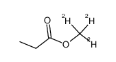 trideuteromethyl propanoate Structure