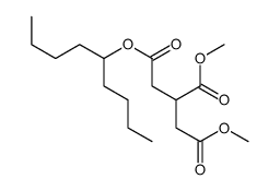 1-O,2-O-dimethyl 3-O-nonan-5-yl propane-1,2,3-tricarboxylate Structure