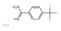 4-三氟甲基苯脒盐酸盐结构式
