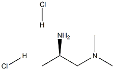 (R)-N1,N1-N1-二甲基丙烷-1,2-二胺二盐酸盐结构式