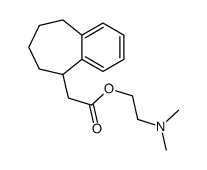 2-(dimethylamino)ethyl 2-(6,7,8,9-tetrahydro-5H-benzo[7]annulen-5-yl)acetate Structure