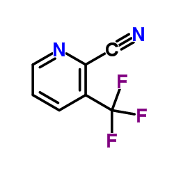 3-(Trifluoromethyl)-2-pyridinecarbonitrile Structure