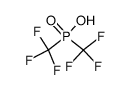 bis(trifluoromethyl)phosphinic acid Structure