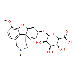 加兰他敏β-D-葡糖醛酸结构式