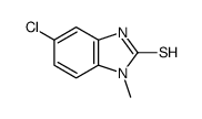 2H-Benzimidazole-2-thione,5-chloro-1,3-dihydro-1-methyl-(9CI) structure