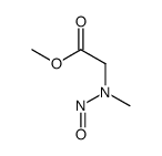 N-亚硝基肌氨酸甲酯结构式