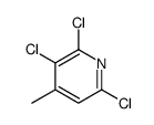 2,3,6-trichloro-4-methylpyridine Structure