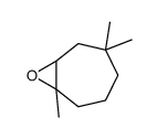 3,3,7-trimethyl-8-oxabicyclo[5.1.0]octane结构式