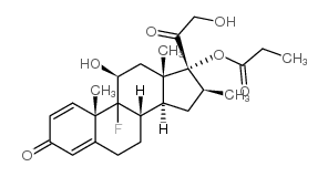 Betamethasone 17-Propionate Structure