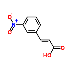 m-Nitrocinnamic acid Structure