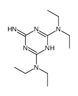 2-N,2-N,4-N,4-N-tetraethyl-1,3,5-triazine-2,4,6-triamine Structure