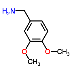 3,4-二甲氧基苄胺结构式