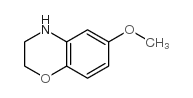 6-甲氧基-3,4-二氢-2H-1,4-苯并噁嗪结构式