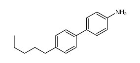 4-(4-pentylphenyl)aniline结构式