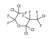 1,1,3-trichloro-1-(2,2-dichloro-1,1,2-trifluoroethoxy)-2,2,3,3-tetrafluoropropane结构式