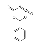 [chloro(phenyl)methyl] N-(oxomethylidene)carbamate结构式