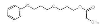 1-Propanol,3-(3-phenoxypropoxy)-, 1-propanoate Structure
