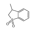 3-methyl-2,3-dihydro-1-benzothiophene 1,1-dioxide结构式