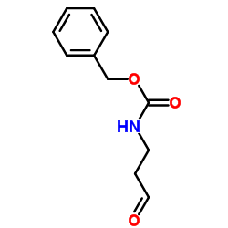 N-苄氧羰基-3-氨基丙醛结构式