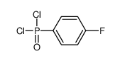 1-dichlorophosphoryl-4-fluorobenzene结构式