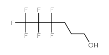 4,4,5,5,6,6,6-七氟己烷-1-醇结构式