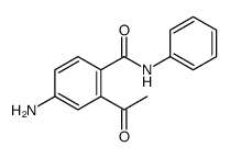 Benzanilide, 2-acetyl-4-amino- (4CI)结构式
