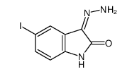 3-hydrazinyl-5-iodoindol-2-one Structure