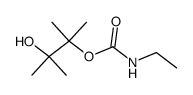 Carbamic acid, ethyl-, 2-hydroxy-1,1,2-trimethylpropyl ester (9CI)结构式