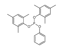 phenyl bis(2,4,6-trimethylphenyl) phosphite Structure