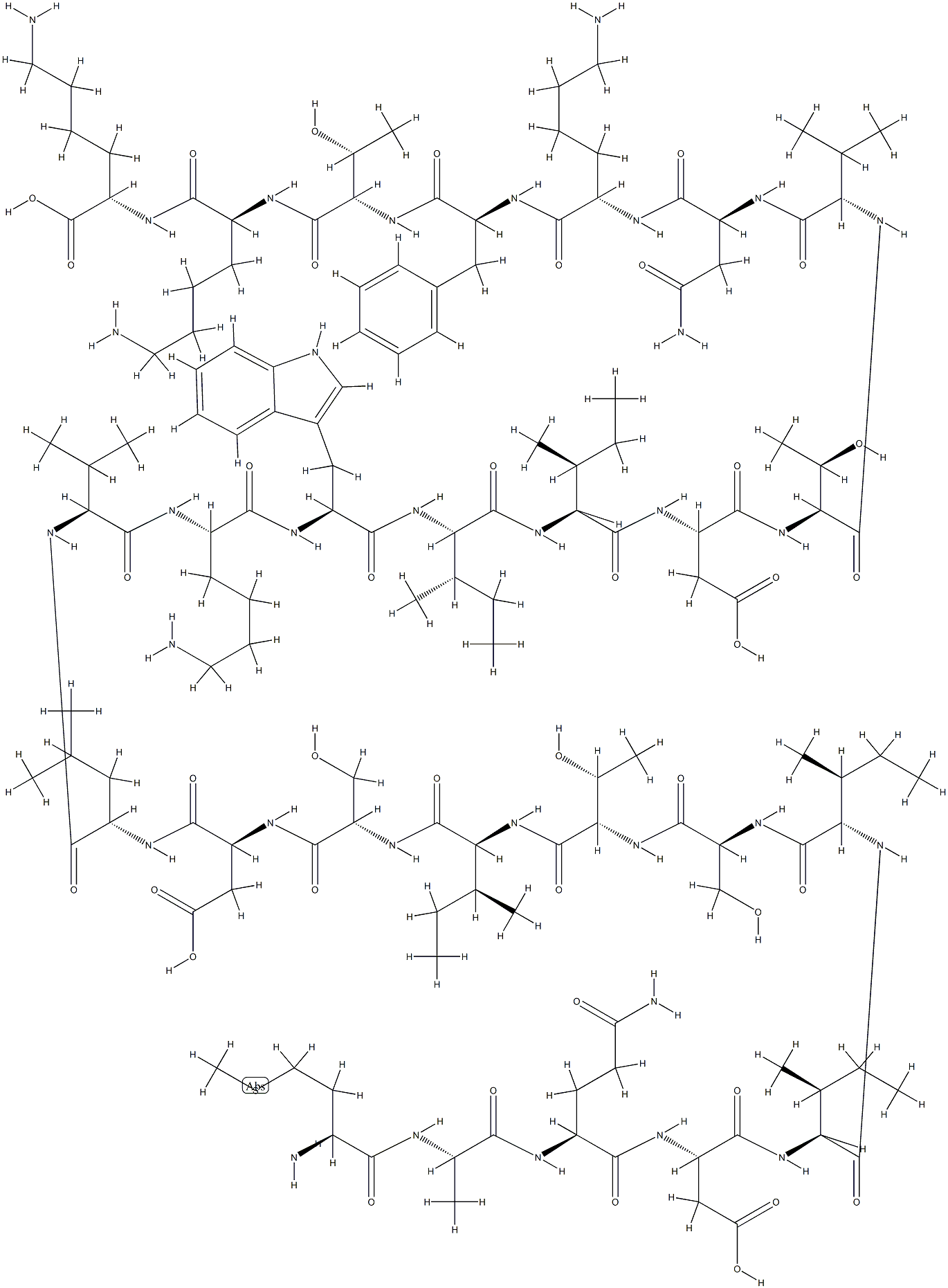 Delta-hemolysin Structure