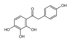 2-(4-hydroxyphenyl)-1-(2,3,4-trihydroxyphenyl)ethanone结构式