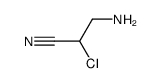 3-Amino-2-chloropropiononitrile Structure