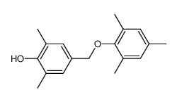 2,6-Dimethyl-4-[(2,4,6-trimethylphenoxy)methyl]phenol Structure