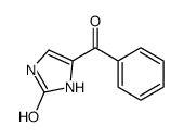4-benzoyl-1,3-dihydroimidazol-2-one结构式