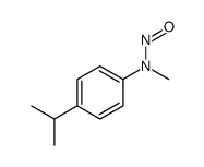 N-methyl-N-(4-propan-2-ylphenyl)nitrous amide结构式
