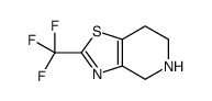 2-(trifluoromethyl)-4,5,6,7-tetrahydrothiazolo[4,5-c]pyridine Structure