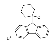lithium 1-(fluoren-9-yl)cyclohexanolate Structure