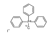 甲基-13C-三苯基碘化膦结构式