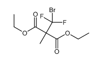 diethyl 2-[bromo(difluoro)methyl]-2-methylpropanedioate结构式