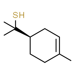 (R)-alpha,alpha,4-trimethylcyclohex-3-ene-1-methanethiol结构式