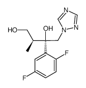 (2S,3S)-3-(2,5-difluorophenyl)-2-methyl-4-[1-(1,2,4-triazolyl)]-1,3-butanediol结构式