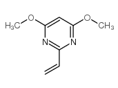 PYRIMIDINE,2-ETHENYL-4,6-DIMETHOXY- structure