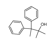2-methyl-3,3-diphenyl-butan-2-ol结构式