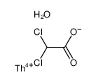 dichloro-acetic acid, thorium (IV)-compound Structure